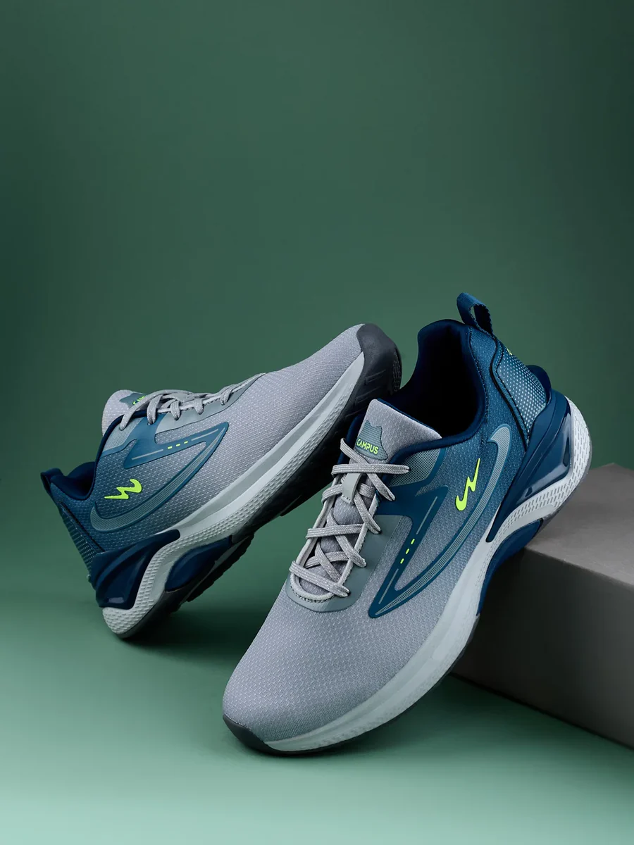 VESPER Grey Men's Running Shoes